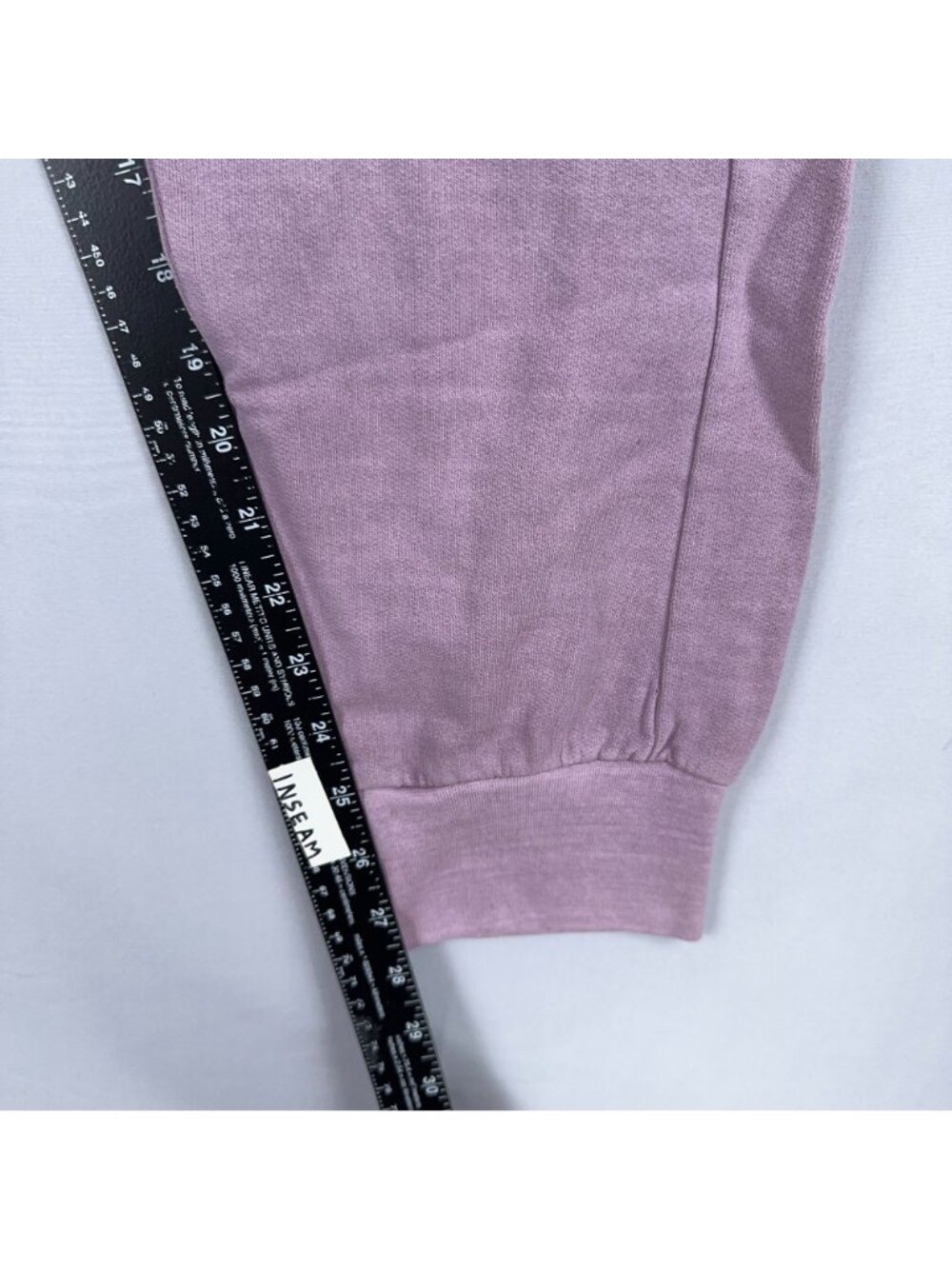 Weatherproof Sweatpants Size Large Vintage Lavender Jogger Drawstring Waistband - Picture 10 of 12